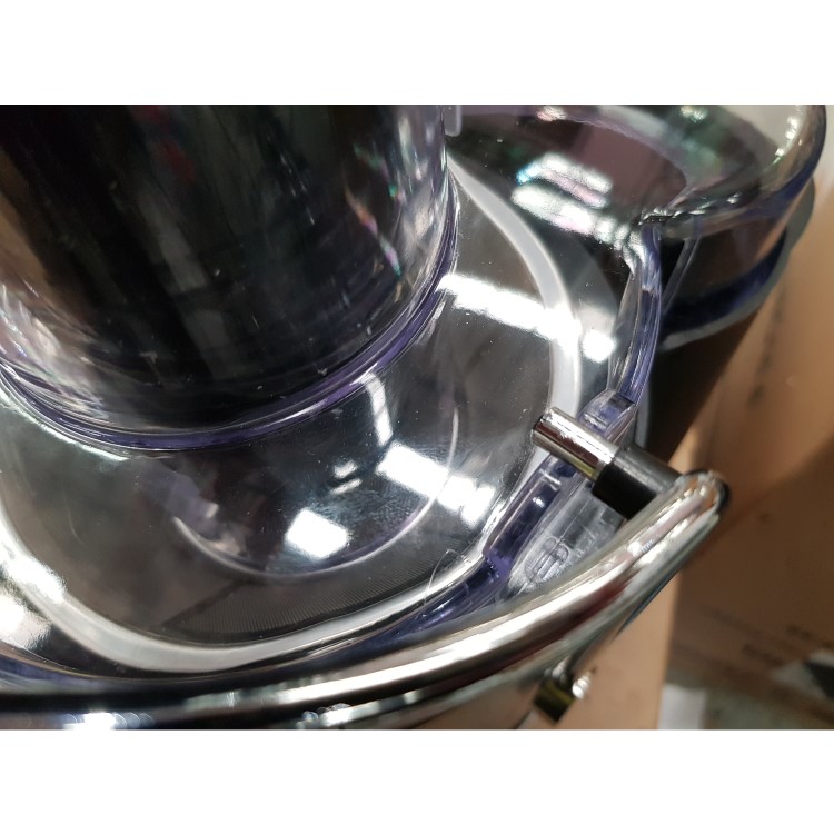 GRADE A2 - electriQ Whole Fruit 990W Power Juicer - Stainless Steel