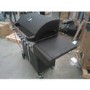 GRADE A3 - The Kentucky Premium 6 + 1 Burner Black Gas BBQ 