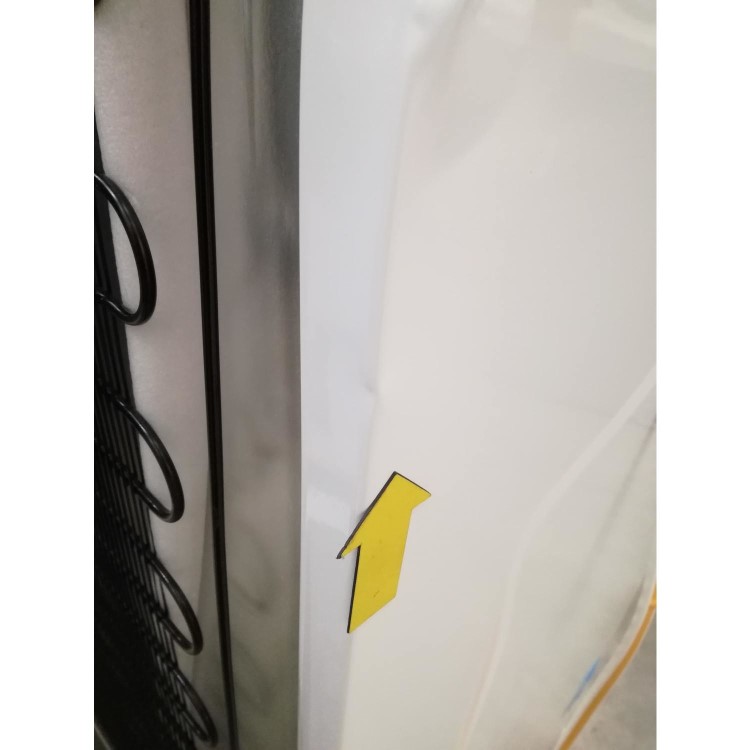 GRADE A3 - electriQ 197 Litre Integrated In Column Freezer 177cm Tall Frost Free 54cm Wide - White