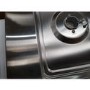 GRADE A2 - electriQ 75cm Stainless Steel 5 Burner Gas Hob