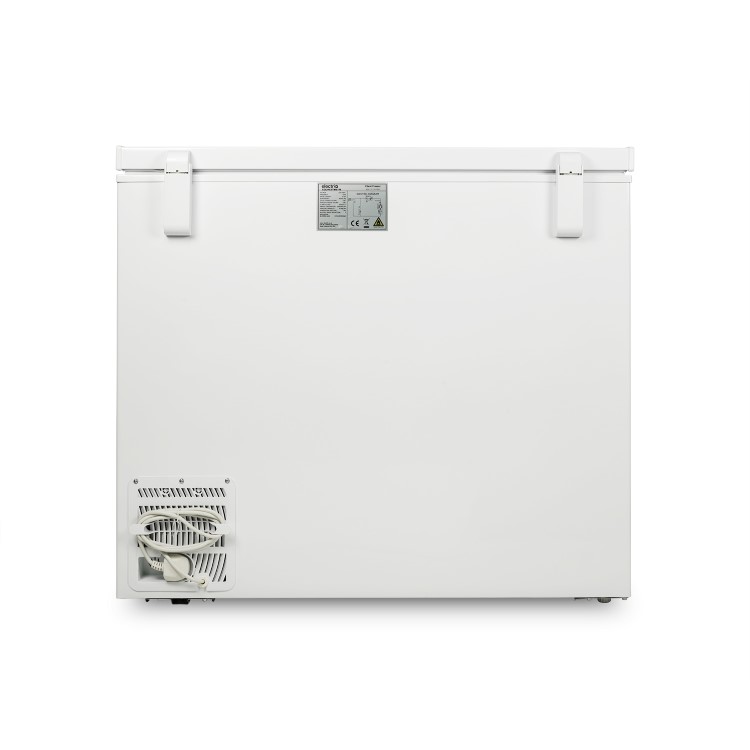 GRADE A3 - electriQ 198L Chest Freezer - White