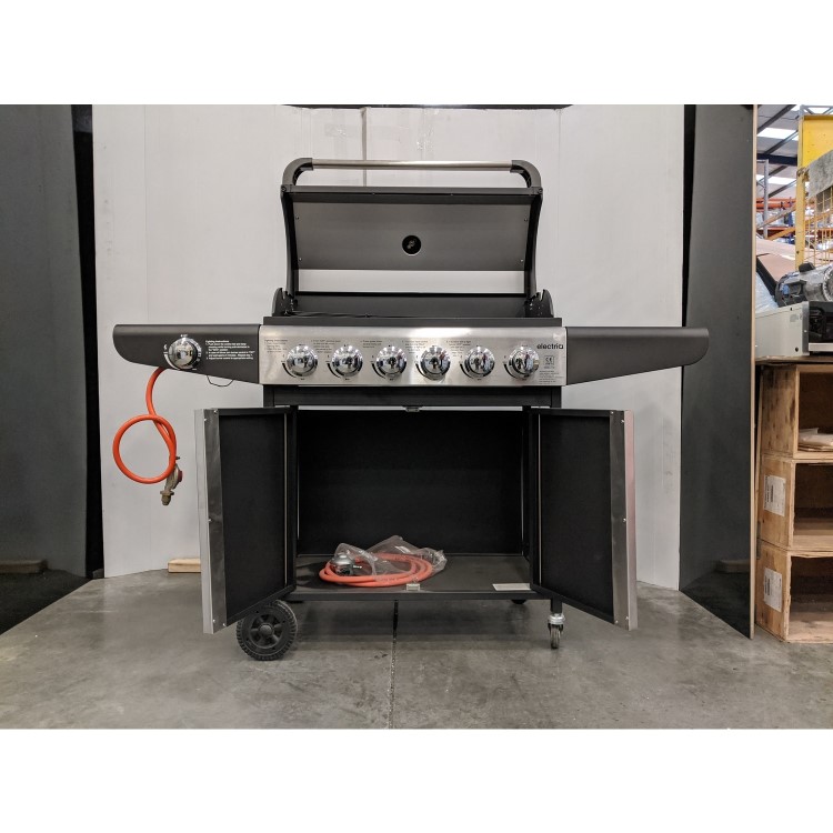 Refurbished Boss Grill IQBQ6BCHTB Kentucky Premium 6 Burner Gas BBQ Grill
