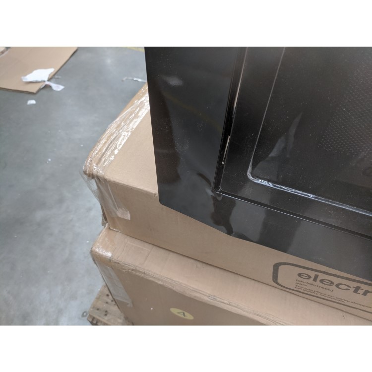 GRADE A3 - electriQ 20L Built-In Microwave with Grill in Black