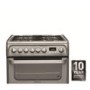 Refurbished Hotpoint HUD61GS 60cm Dual Fuel Cooker