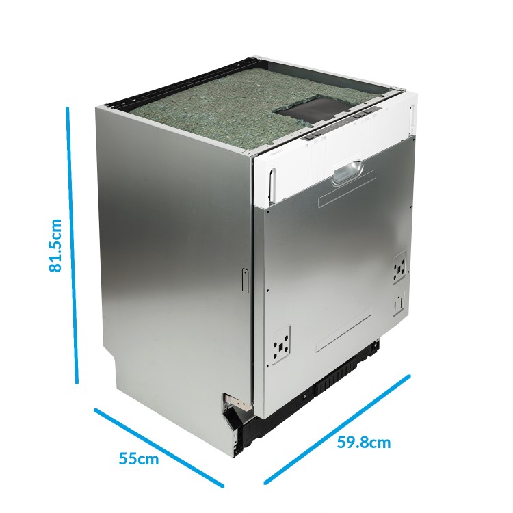electriQ - 14 Place Settings Fully Integrated Dishwasher