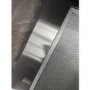 GRADE A2 - electriQ 60cm Stainless Steel Curved Glass Chimney Cooker Hood 