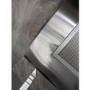 GRADE A2 - electriQ 60cm Stainless Steel Curved Glass Chimney Cooker Hood 