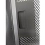 GRADE A2 - electriQ 60cm Stainless Steel Curved Glass Chimney Cooker Hood 