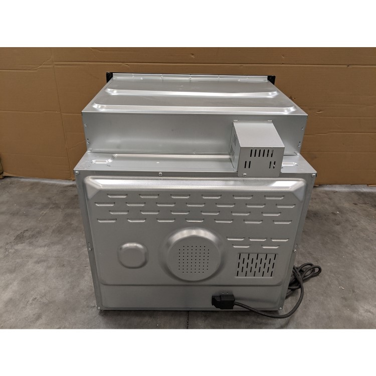 Refurbished electriQ EQOVENM1 60cm Single Built In Electric Oven Stainless Steel