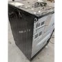 GRADE A3 - electriQ 60cm Electric Cooker with Double Oven and Ceramic Hob in Black
