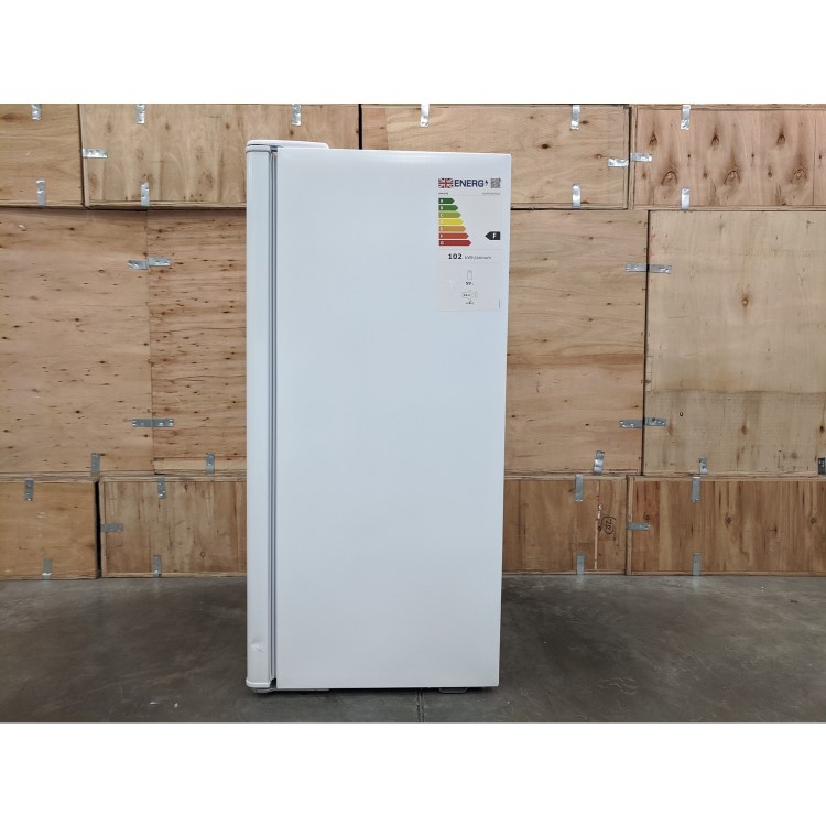 Refurbished electriQ EQ45FRIDGEICE Freestanding 62 Litre Under Counter Fridge with Ice Box White