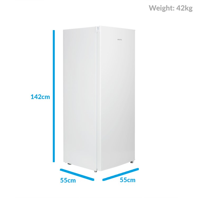 GRADE A2 - electriQ EQFS1420FZ 157L  55cm Freestanding Freezer - White 