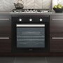 electriQ Plug In Fan Assisted Electric Single Oven - Black