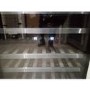 GRADE A3 - electriQ 51 Bottle Freestanding Under Counter Wine Cooler Dual Zone 60cm Wide 82cm Tall - Stainless Steel