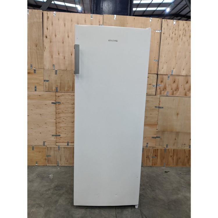 GRADE A3 - electriQ 166 Litre Freestanding Upright Freezer 144cm Tall Frost Free 55cm Wide - White