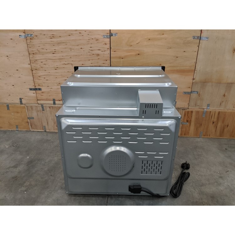 Refurbished electriQ EQOVENM1BLACK 60cm Single Built In Electric Oven Black