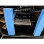 GRADE A3 - electriQ 70 litre 6 Function Built in Static Electric Single Oven - supplied with a plug
