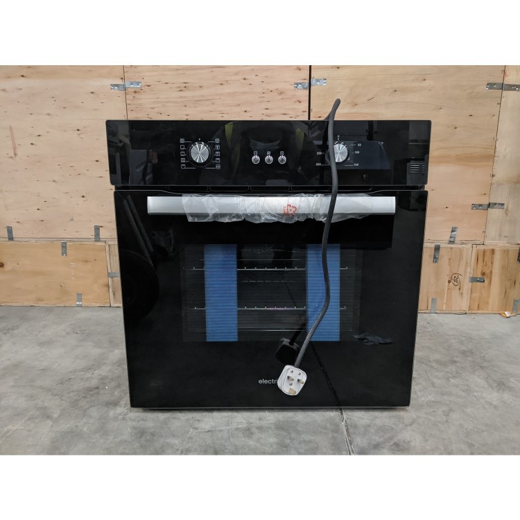GRADE A3 - electriQ 65 litre 9 Function Full Fan Electric Single Oven - Supplied with a plug 