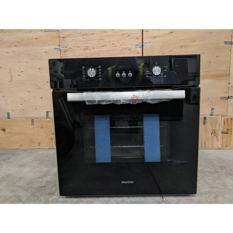 GRADE A3 - electriQ 65 litre 9 Function Full Fan Electric Single Oven - Supplied with a plug 
