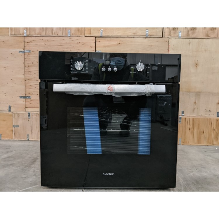 GRADE A3 - electriQ 65 litre 9 Function Full Fan Electric Single Oven - Supplied with a plug 
