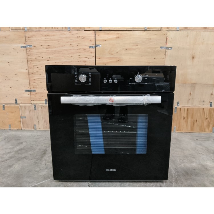 GRADE A3 - electriQ 65 litre 9 Function Full Fan Electric Single Oven - Supplied with a plug 
