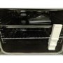 GRADE A3 - electriQ 60cm Double Oven Electric Cooker with Ceramic Hob & Programmable Timer - White