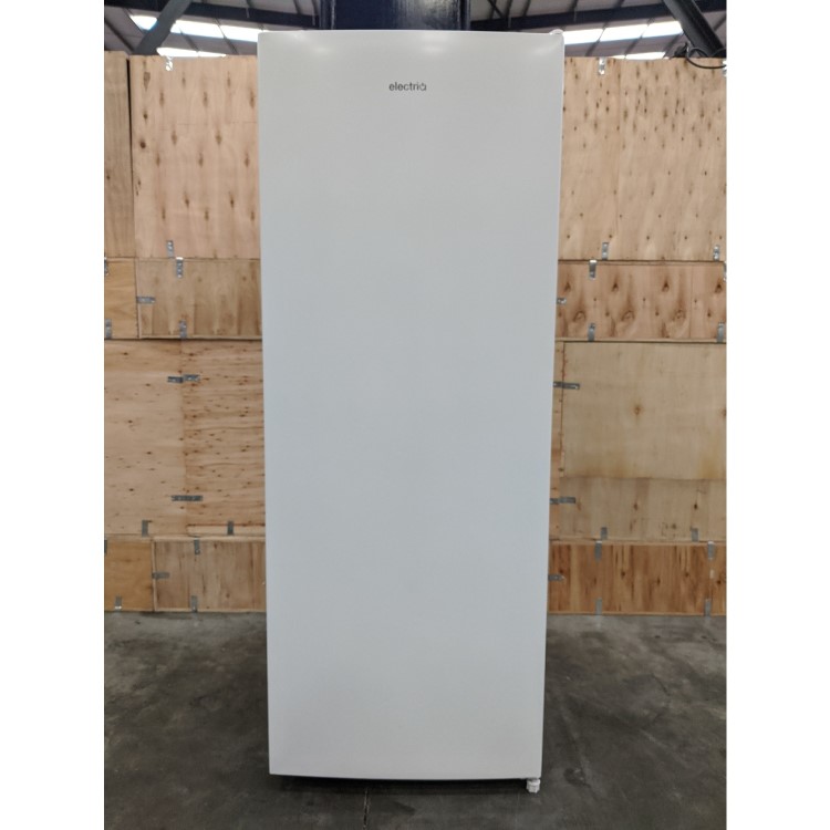 GRADE A3 - electriQ 166 Litre Freestanding Upright Freezer 144cm Tall Frost Free 55cm Wide - White