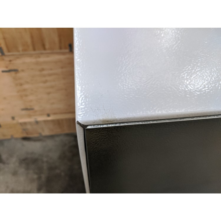 GRADE A3 - electriQ 166 Litre Freestanding Upright Freezer 144cm Tall Frost Free 55cm Wide - White