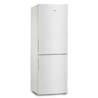 Refurbished electriQ 157 Litre Freestanding Fridge Freezer 60/40 Split Low Frost 48cm Wide - White