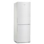 Refurbished electriQ 157 Litre Freestanding Fridge Freezer 60/40 Split Low Frost 48cm Wide - White