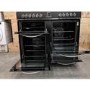 Refurbished electriQ EQRANGE100SS 100cm Dual Fuel Double Oven Range Cooker Stainless Steel