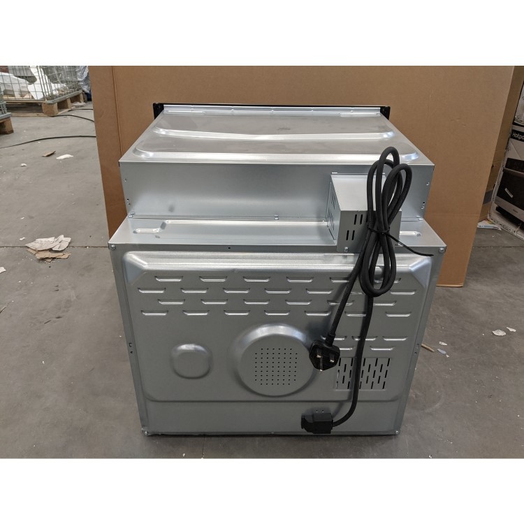 GRADE A3 - electriQ 70 litre 6 Function Built in Static Electric Single Oven - supplied with a plug