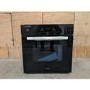 GRADE A2 - electriQ 65 Litre 9 Function Full Fan Touch Control Electric Single Oven in Black - Supplied with a plug