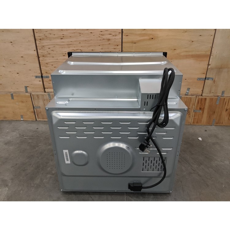 GRADE A2 - electriQ 65 Litre 9 Function Full Fan Touch Control Electric Single Oven in Black - Supplied with a plug