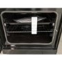 GRADE A3 - electriQ 60cm Double Oven Electric Cooker with Ceramic Hob & Programmable Timer - Black