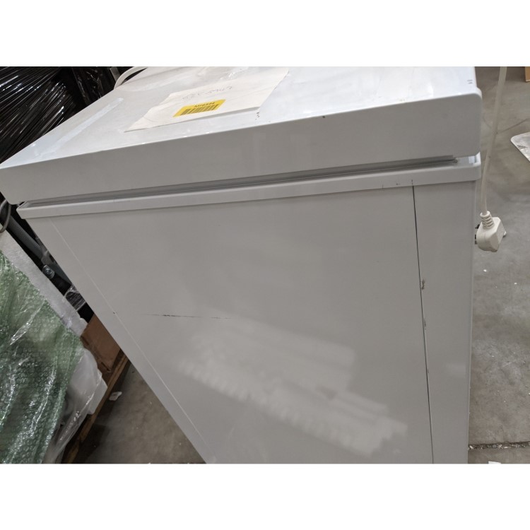 GRADE A3 - electriQ 99 Litre Chest Freezer 52cm Deep A+ Energy Rating 60cm Wide - White