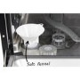 GRADE A2 - electriQ Slimline Freestanding Dishwasher - Black