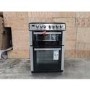 Refurbished electriQ 60cm Double Oven Dual Fuel Cooker - Stainless Steel