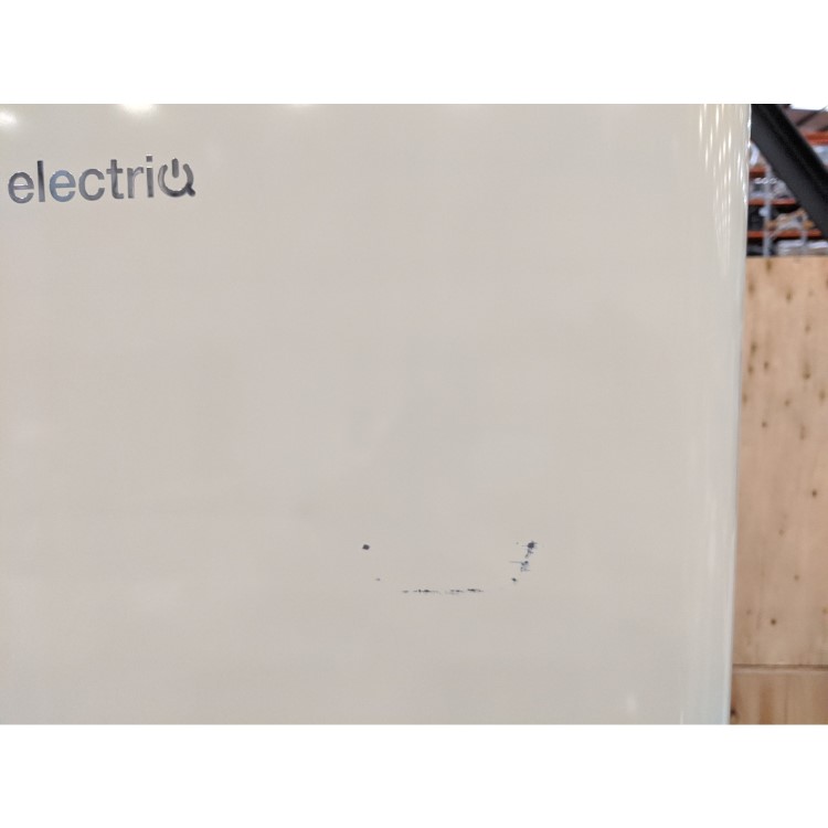 Refurbished electriQ 244 Litre Freestanding Fridge Freezer Retro 60/40 Split 55cm Wide - Cream