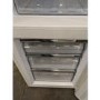 Refurbished electriQ 244 Litre Freestanding Fridge Freezer Retro 60/40 Split 55cm Wide - Cream