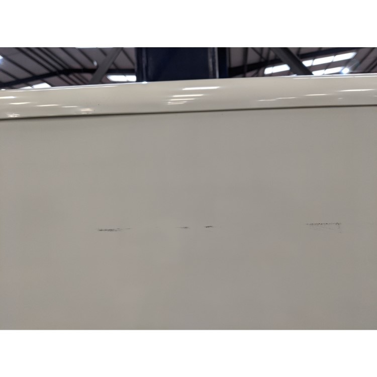 Refurbished electriQ 244 Litre Freestanding Fridge Freezer Retro 60/40 Split 55cm Wide - Cream
