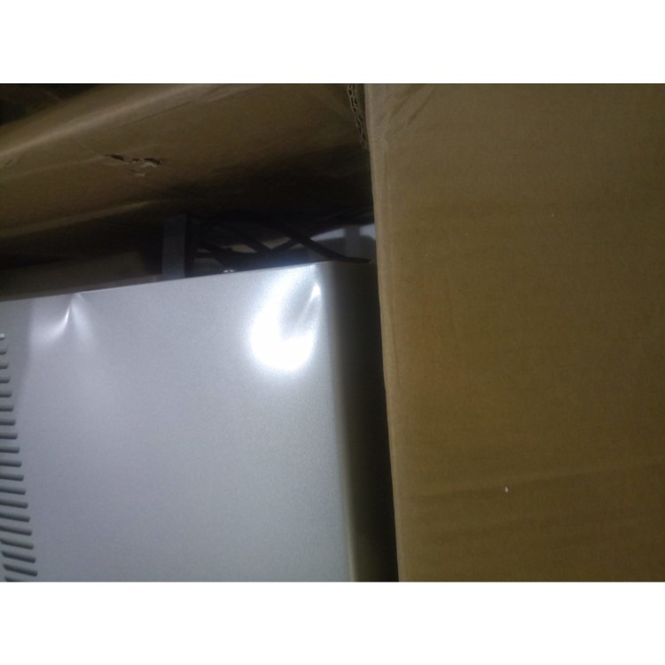 GRADE A2 - electriQ 40L 1000W Digital Combination Freestanding Microwave in Stainless Steel