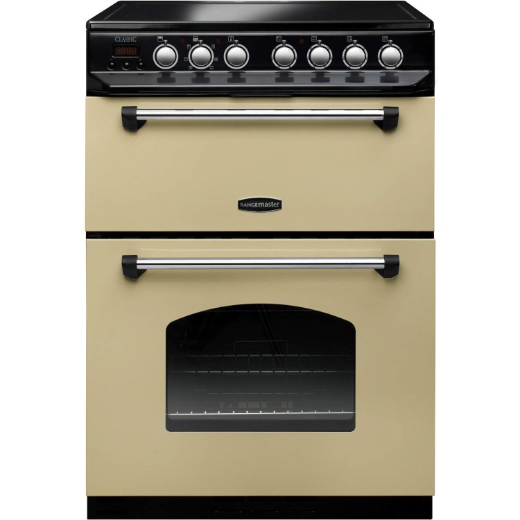 Refurbished Rangemaster CLAS60ECCRC 60cm Electric Cooker With Ceramic Hob