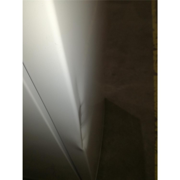 Refurbished electriQ 204 Litre Freestanding Larder Fridge 123cm Tall Antibacterial Lining 54cm Wide - White
