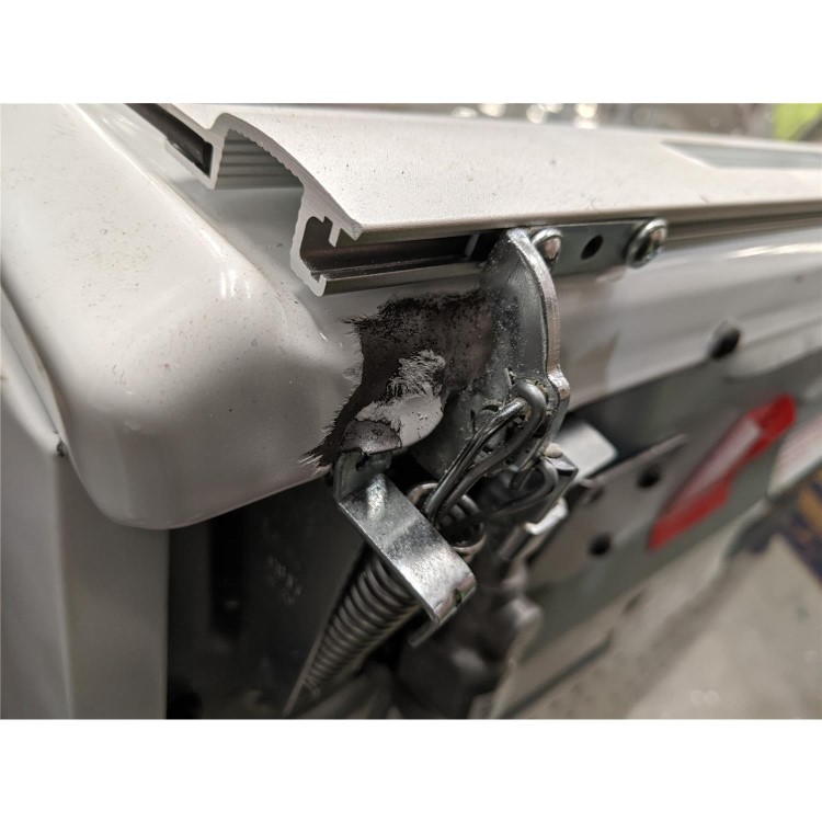 Refurbished Hotpoint HUD61P 60cm Dual Fuel Cooker