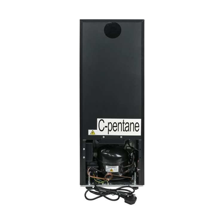 GRADE A3 - electriQ 30cm 19 Bottles Single Zone Wine Cooler - Stainless Steel