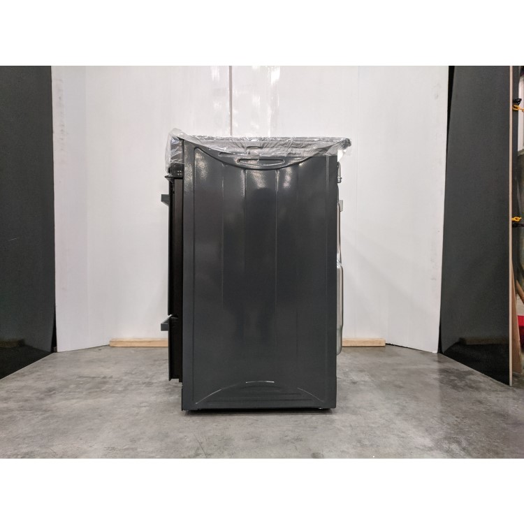 Refurbished electriQ EQRANGE100SLATE 100cm Dual Fuel Range Cooker Slate Grey