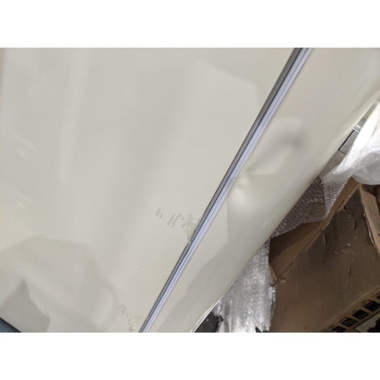 Refurbished electriQ 244 Litre Freestanding Fridge Freezer Retro 60/40 Split 55cm Wide - Cream