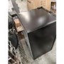 Refurbished electriQ 128 Can Capacity Drinks Fridge Black With Glass Front