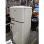 Refurbished electriQ Top Mount Retro Fridge Freezer in cream